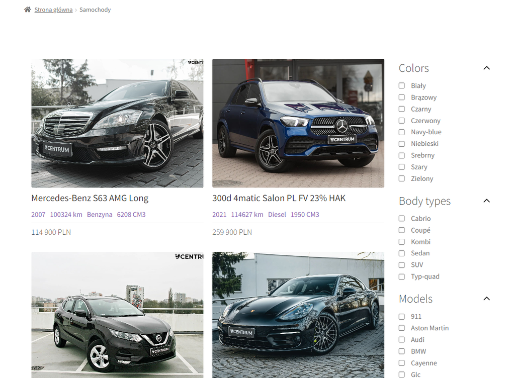 Zrzut ekranu 2024 06 18 114206 Otomoto For Wordpress - wtyczka umożliwjaąca automatyczny import ogłoszeń motoryzacyjnych na Twoją stronę